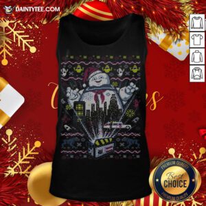 Official Ghostbusters There Is No Santa Only Zuul Tank Top- Design By Daintytee.com