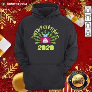 Official Happy Thanksgiving Turkey Face Mask Funny Quarantine Hoodie- Design By Daintytee.com