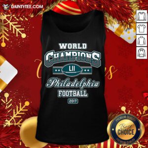 Official World Champion Philadelphia Football DT Adult Tank Top- Design By Daintytee.com