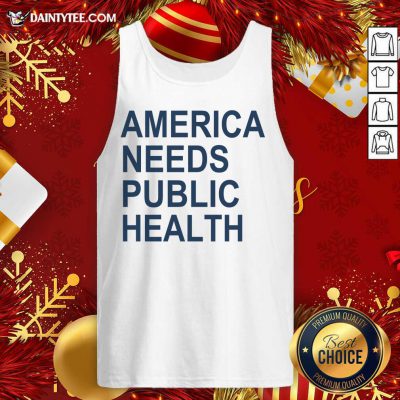America Needs Public Health Tank Top - Design By Fanatictees.com