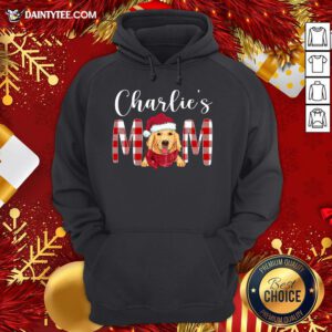 Original Golden Retriever Charlie’s Mom Christmas Hoodie- Design By Daintytee.com
