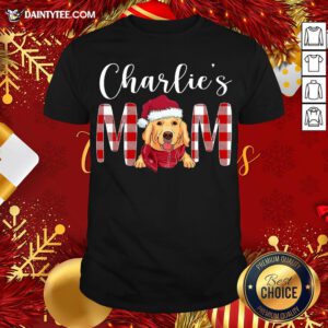 Original Golden Retriever Charlie’s Mom Christmas Shirt- Design By Daintytee.com