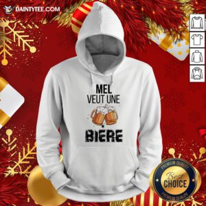 Original M3el Veut Une Bière Hoodie- Design By Daintytee.com