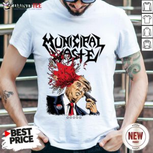 Original Municipal Waste Trump Sweatshirt- Design By Daintytee.com