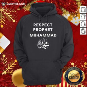 Original Respect Prophet Muhammad For Muslims Hoodie- Design By Daintytee.com