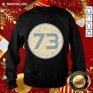 Original Sheldon Cooper 73 Sweatshirt- Design By Daintytee.com