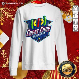 Perfect Cheat Code Apparel Gamer Sweatshirt- Design By Daintytee.com