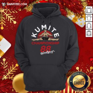 Perfect Kumite Championship ’88 Adult Hoodie- Design By Daintytee.com