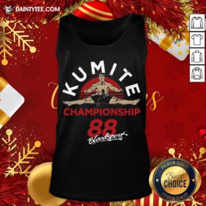 Perfect Kumite Championship ’88 Adult Tank Top- Design By Daintytee.com