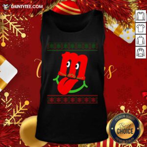 Letter M Lower Case Alphabet Matching Christmas Tank Top- Design By Daintytee.com