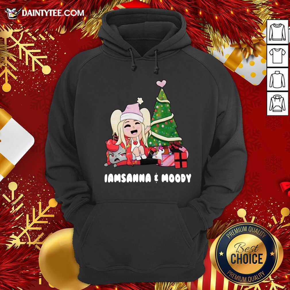 Sanna Iamsanna E Moody Christmas Hoodie- Design By Daintytee.com