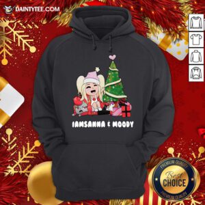 Perfect Sanna Iamsanna E Moody Christmas Hoodie - Design By Daintytee.com
