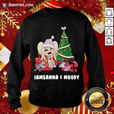 Sanna Iamsanna E Moody Christmas Sweatshirt- Design By Daintytee.com Sanna Iamsanna E Moody Christmas Sweatshirt- Design By Daintytee.com