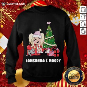 Perfect Sanna Iamsanna E Moody Christmas Sweatshirt - Design By Daintytee.com