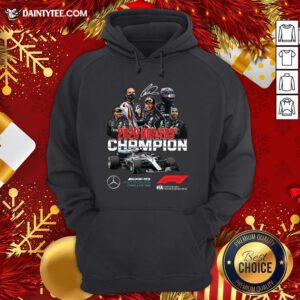 Premium 2020 Drivers’ Champion Signatures Hoodie- Design By Daintytee.com