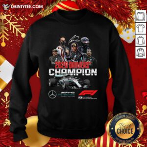 Premium 2020 Drivers’ Champion Signatures Sweatshirt- Design By Daintytee.com
