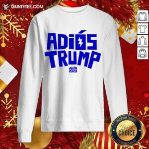 Premium Adios Trump Julian 2020 Sweatshirt- Design By Daintytee.com