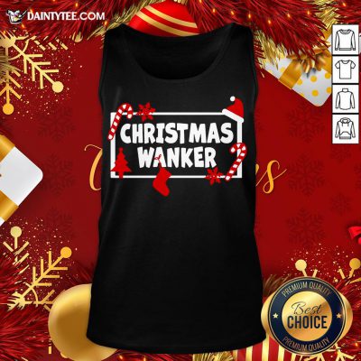 Premium Christmas Wanker Tank Top- Design By Daintytee.com