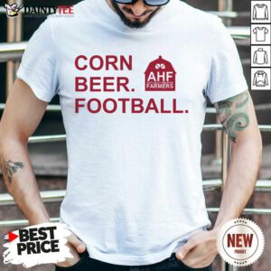 Corn Beer Football Shirt- Design By Daintytee.com