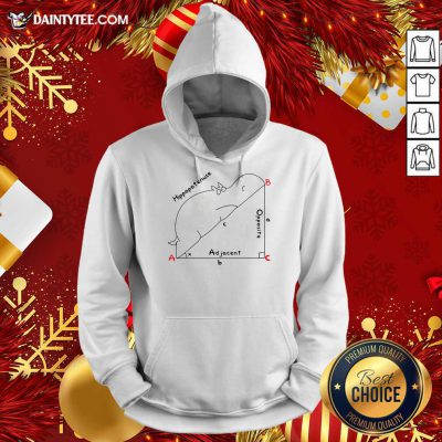 Hippopotenuse Adjacent Opposite Hoodie- Design By Daintytee.com