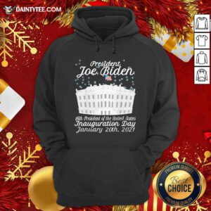 President Joe Biden Inauguration Day January 20th 2021 Hoodie - Design By Fanatictees.com