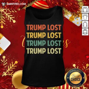 Premium Retro Trump Lost Vintage 2020 Tank TopPremium Retro Trump Lost Vintage 2020 Tank Top- Design By Daintytee.com