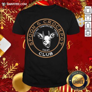 Spoon And Crockpot Club Shirt- Design By Daintytee.com