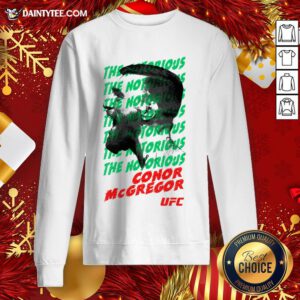 Premium The Notorious Conor McGregor Sweatshirt- Design By Daintytee.com