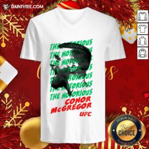 Premium The Notorious Conor McGregor V Neck- Design By Daintytee.com