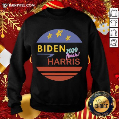 Biden Harris Finish 2020 Election Sweatshirt - Design By Fanatictees.com