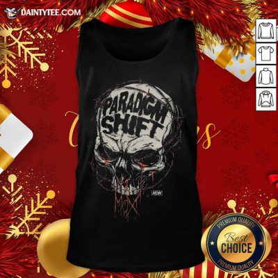 Jon Moxley Skull Paradigm Shift Tank Top- Design By Daintytee.com