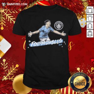 Manchester City Fourmidables Shirt- Design By Daintytee.com