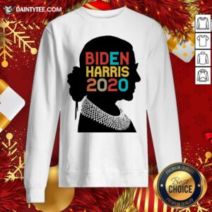 Pretty Notorious RBG Biden Harris Ruth Kamala AKA 2020 Sweatshirt- Design By Daintytee.com