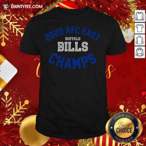 2020 Afc East Buffalo Bills Champs Shirt- Design By Daintytee.com