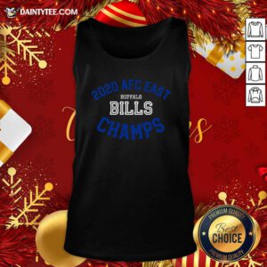 2020 Afc East Buffalo Bills Champs Tank Top- Design By Daintytee.com