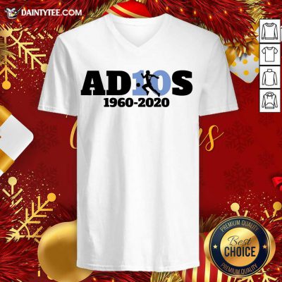 Ad10s 1960 2020 Diego Maradona V-neck- Design By Daintytee.com