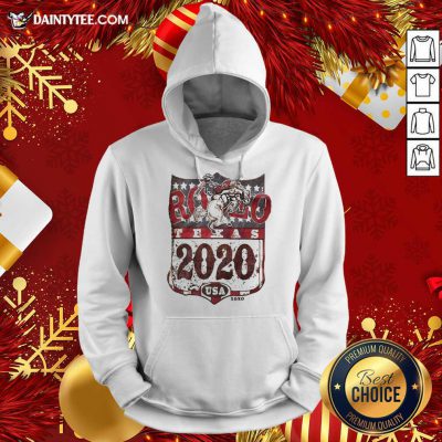 Cowboy Rodeo Texas 2020 Ameican Flag Hoodie- Design By Daintytee.com
