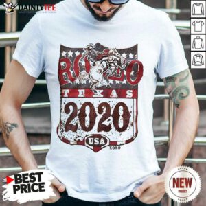 Cowboy Rodeo Texas 2020 Ameican Flag Shirt- Design By Daintytee.com