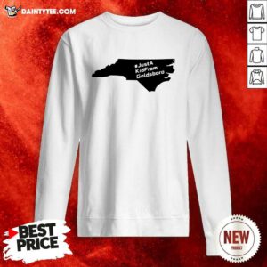 Just A Kid From Goldsboro Sweatshirt- Design By Daintytee.com