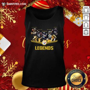 Pittsburgh Steelers Team Legends Signatures Tank Top- Design By Daintytee.com