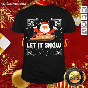 Santa Claus Cocaine Christmas Funny Christmas T-Shirt- Design By Daintytee.com