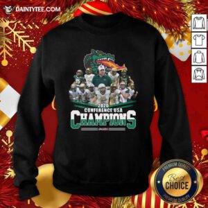 2020 Conference Usa Champions Usa Sweatshirt- Design By Daintytee.com