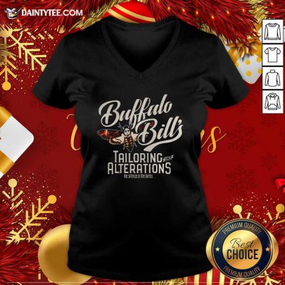 Bee Buffalo Bill’s Tailoring And Alterations The Silence Of The Lambs V-neck- Design By Daintytee.com