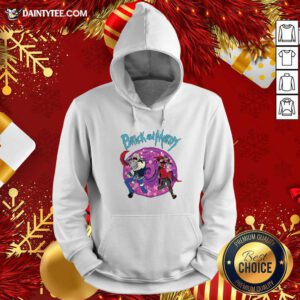 Brick And Mordy Borderlands Rick And Morty Hoodie- Design By Daintytee.com