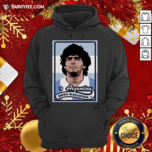 Rip 10 Argentina Diego Maradona 1960 2020 Hoodie- Design By Daintytee.com