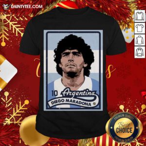 Rip 10 Argentina Diego Maradona 1960 2020 Shirt- Design By Daintytee.com