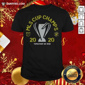 Buy Columbus Crew SC 2020 MLS Cup Champions 2021 Shirt- Design By Daintytee.com
