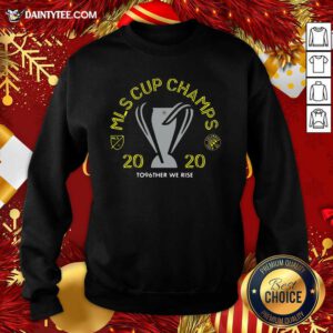 Buy Columbus Crew SC 2020 MLS Cup Champions 2021 Sweatshirt- Design By Daintytee.com