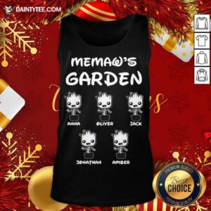 Memaw’s Garden Groot Anna Oliver Jack Jonathan Amber Tank Top- Design By Daintytee.com