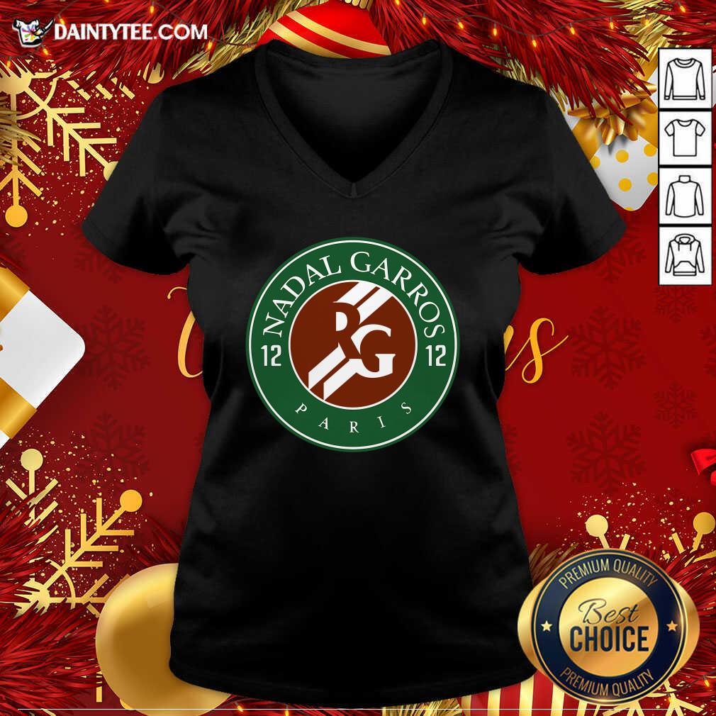 Nadal Garros 12 Paris V-neck- Design By Daintytee.com Nadal Garros 12 Paris V-neck- Design By Daintytee.com